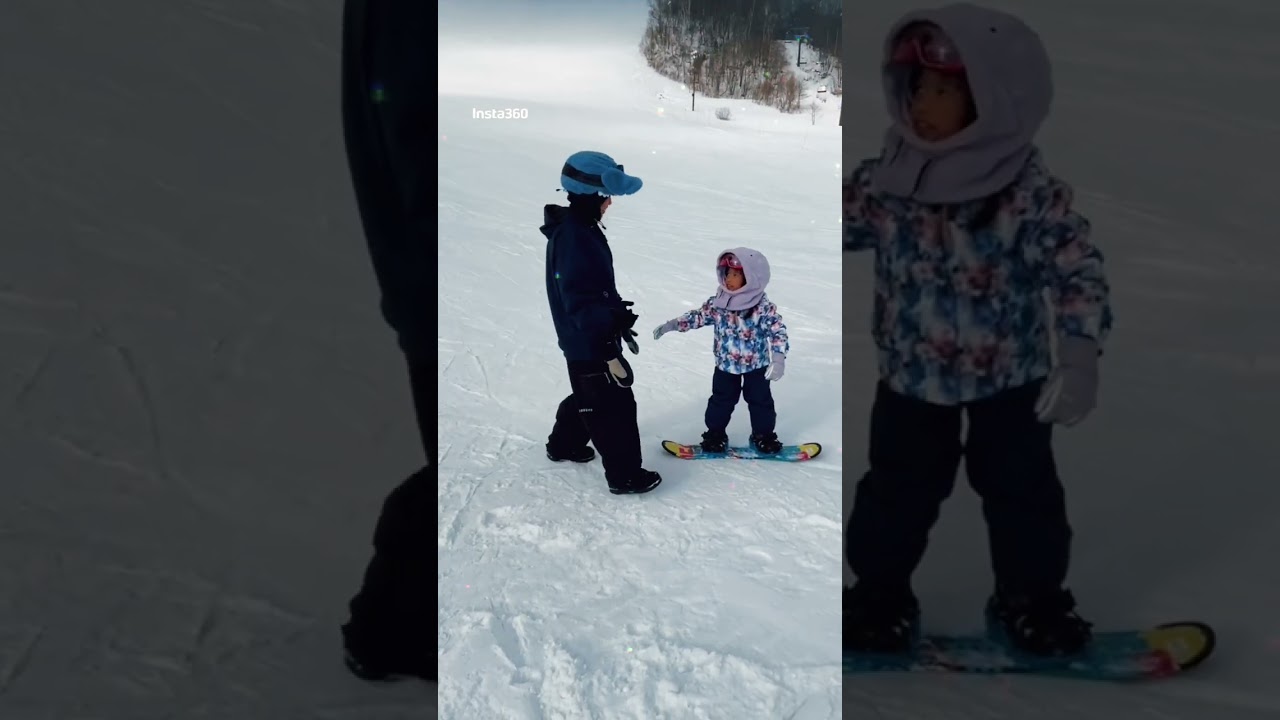 白馬×鹿島槍滑雪場×岩岳滑雪場×單板滑雪×sb×snowboard×新手×C turn×S turn×小童滑雪×荒野旅人白馬滑雪團