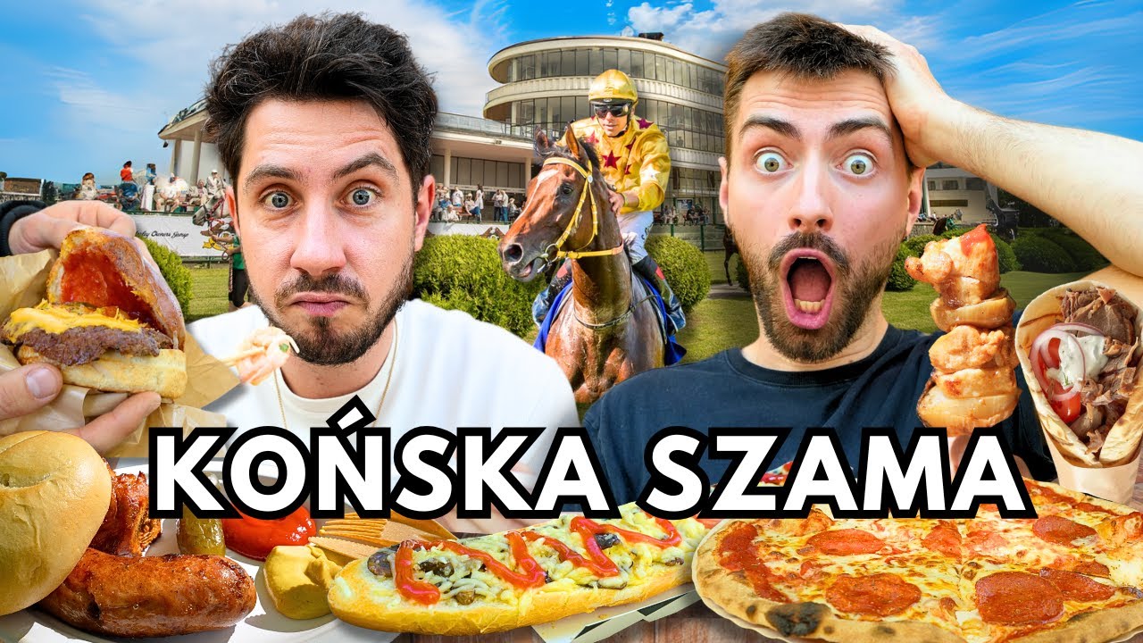 Szaszłyk z cebulą za 45 PLN... FOODTRUCKI na Wyścigach Konnych