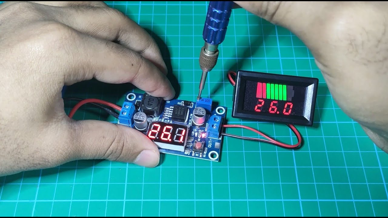 Battery Level Indicator with Volt Meter 12V - 72V Check  Battery Capacity Battery Capacity Checker
