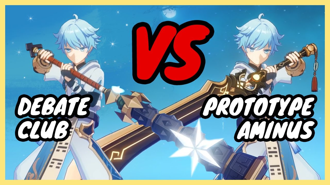 Genshin Impact | Prototype Aminus VS Debate Club Damage Test