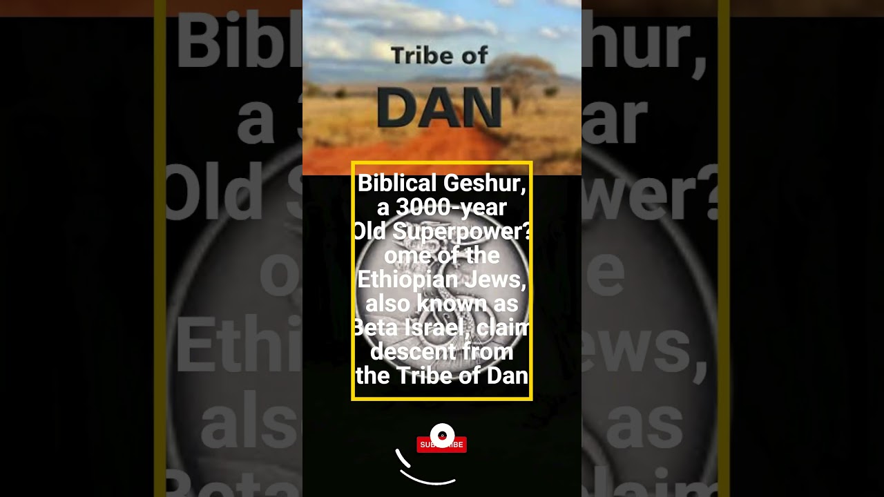 Who is the Mysterious tribe of Dan? #shortsfeed #history #ancient#tribe
