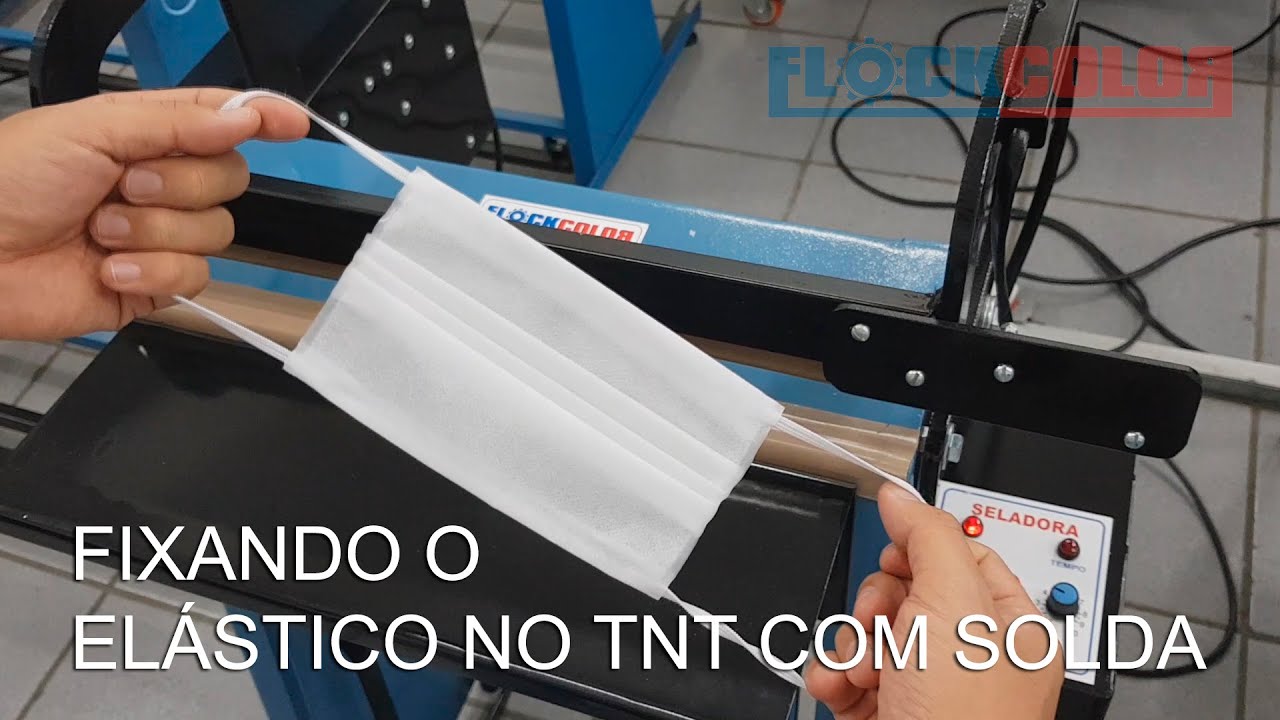 Máquina manual para fazer máscara de TNT 
