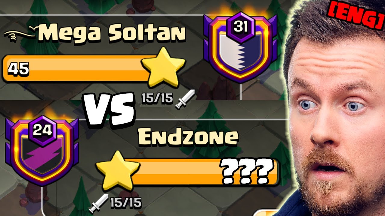 Absurd Match vs Mega Soltan in the Clan War League! (Clash of Clans)