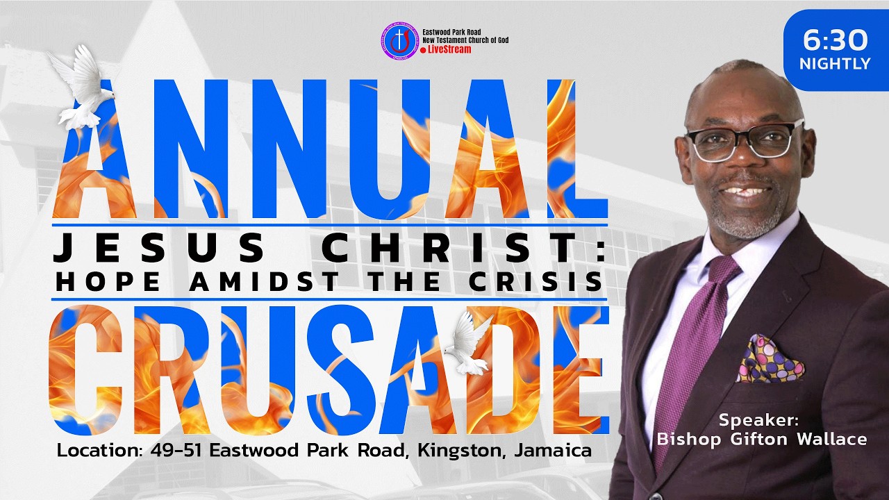 February 19, 2026 || CRUSADE 2026 ~ Jesus Christ: Hope Amidst the Crisis || Bishop Gifton Wallace