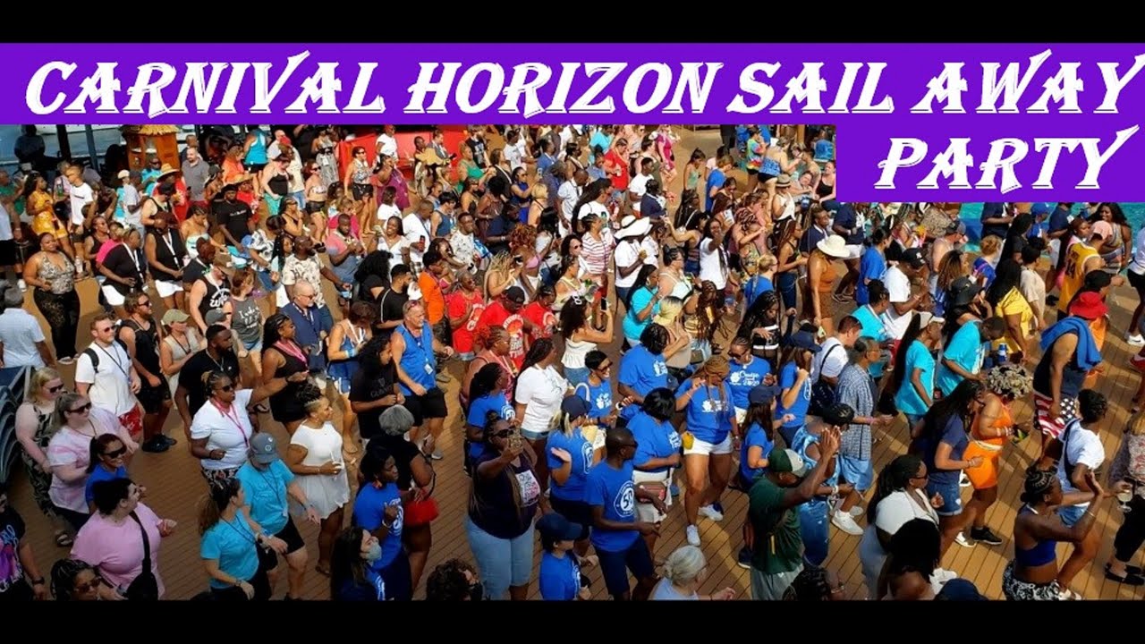 Carnival Horizon - Sail Away Party - 100% Capacity - CD Cookie - 9/25/2022