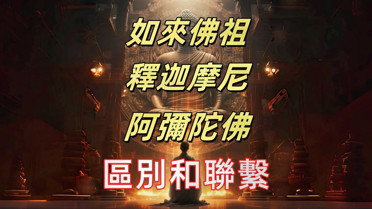 一個影片搞懂如來佛祖、阿彌陀佛、釋迦摩尼佛的連結和區別，誰的地位更高？ |佛教宇宙觀炸裂：原來釋迦牟尼和阿彌陀佛分管不同世界|你還在叫如來佛祖？ 99%的人都搞錯了釋迦牟尼和阿彌陀佛的真正身分