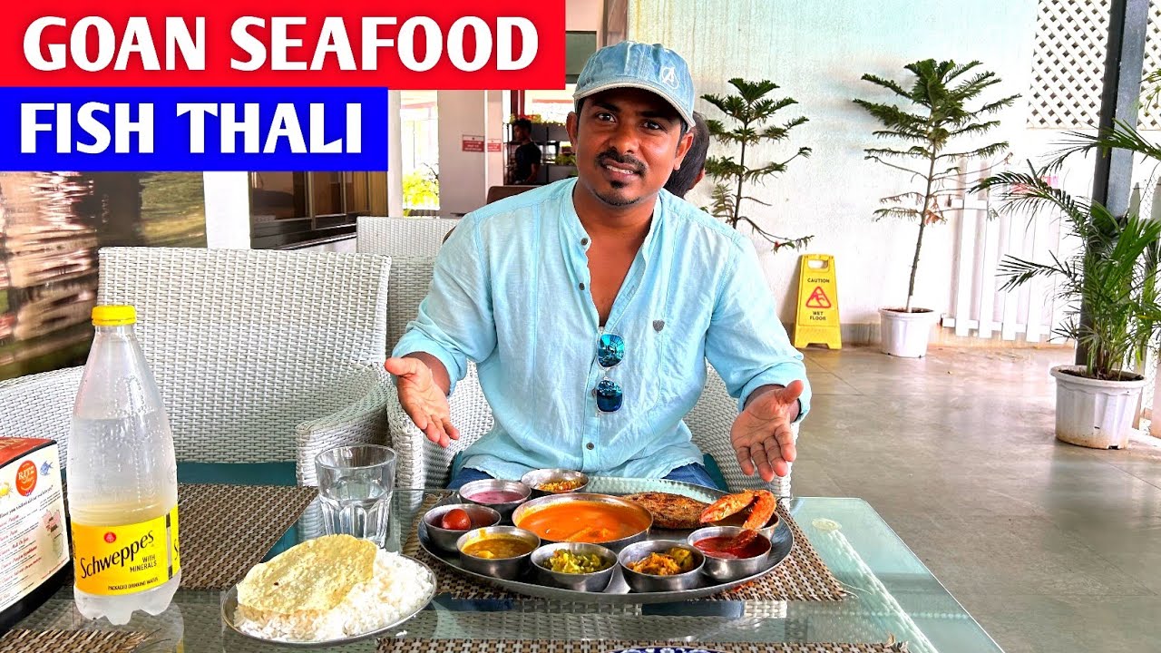 Food Vlog - Goan Famous Seafood Restaurant | Ritz Classic | Goan Fish Thali | Goa Vlog