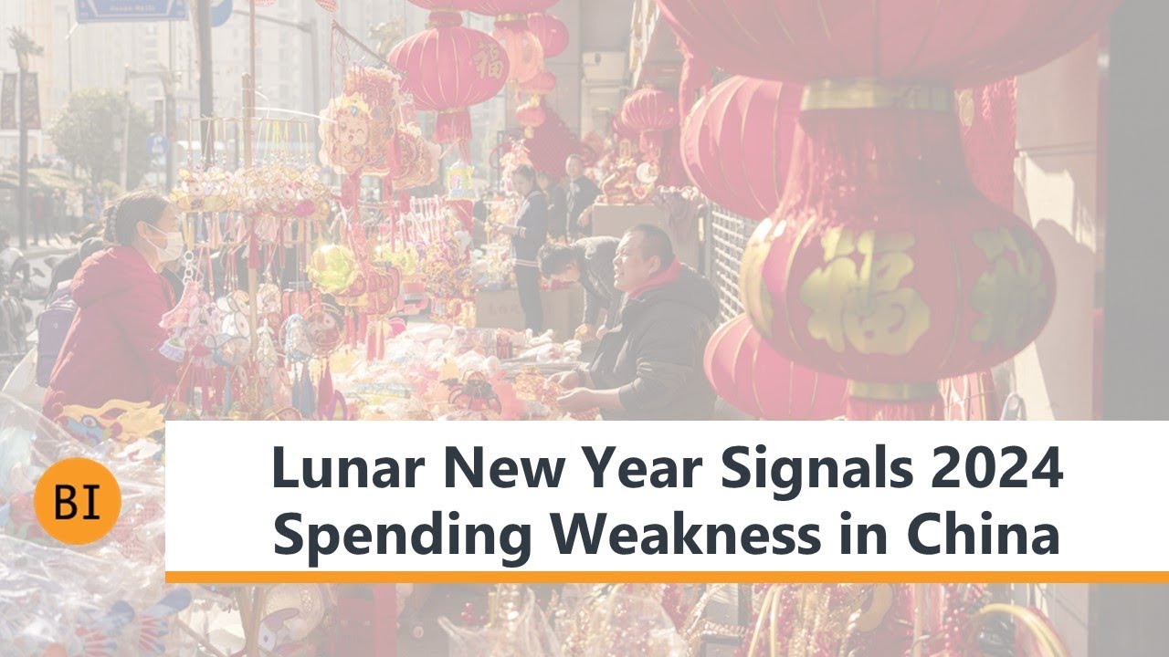 Lunar New Year Signals 2024 Spending Weakness in China