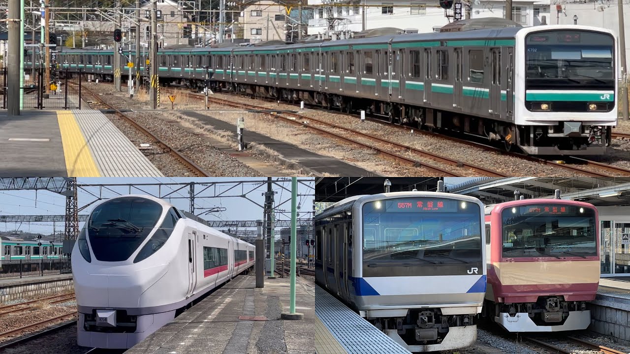 いわき駅を発着する電車たち【常磐線】