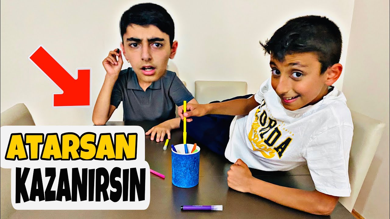 METİNALİ ATARSAN KAZANIRSIN CHALLENGE ÇOK KOMİK EĞLENCELİ VİDEO 