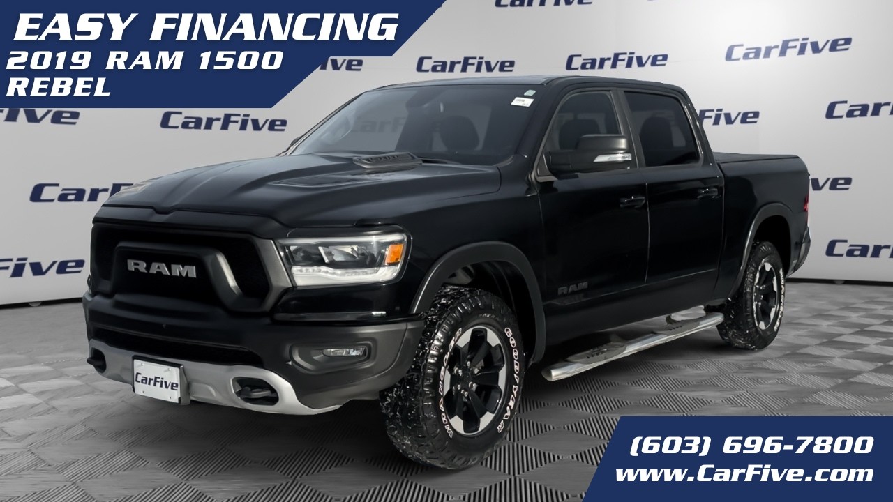 Carfive -  The 2019 Ram 1500 Rebel 4x4 Is Built to Dominate.