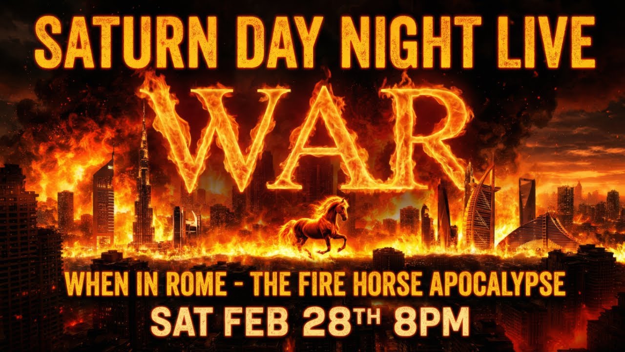 WHEN IN ROME : THE FIRE HORSE APOCALYPSE IS HERE !!!!!