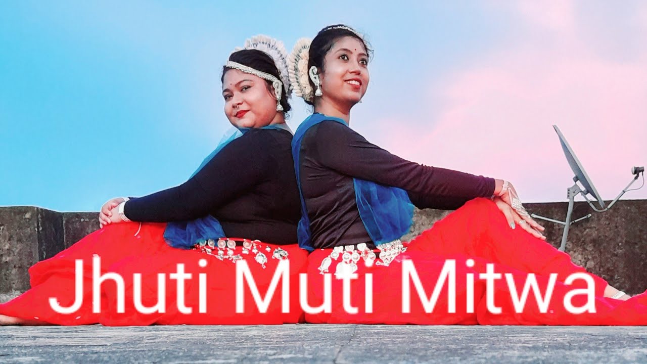 Jhuti Muti Mitwa Sawan Bole ||Rudali || Lata Mangeskar|| Dancer-mou mazumder &Sreya Mukherjee||