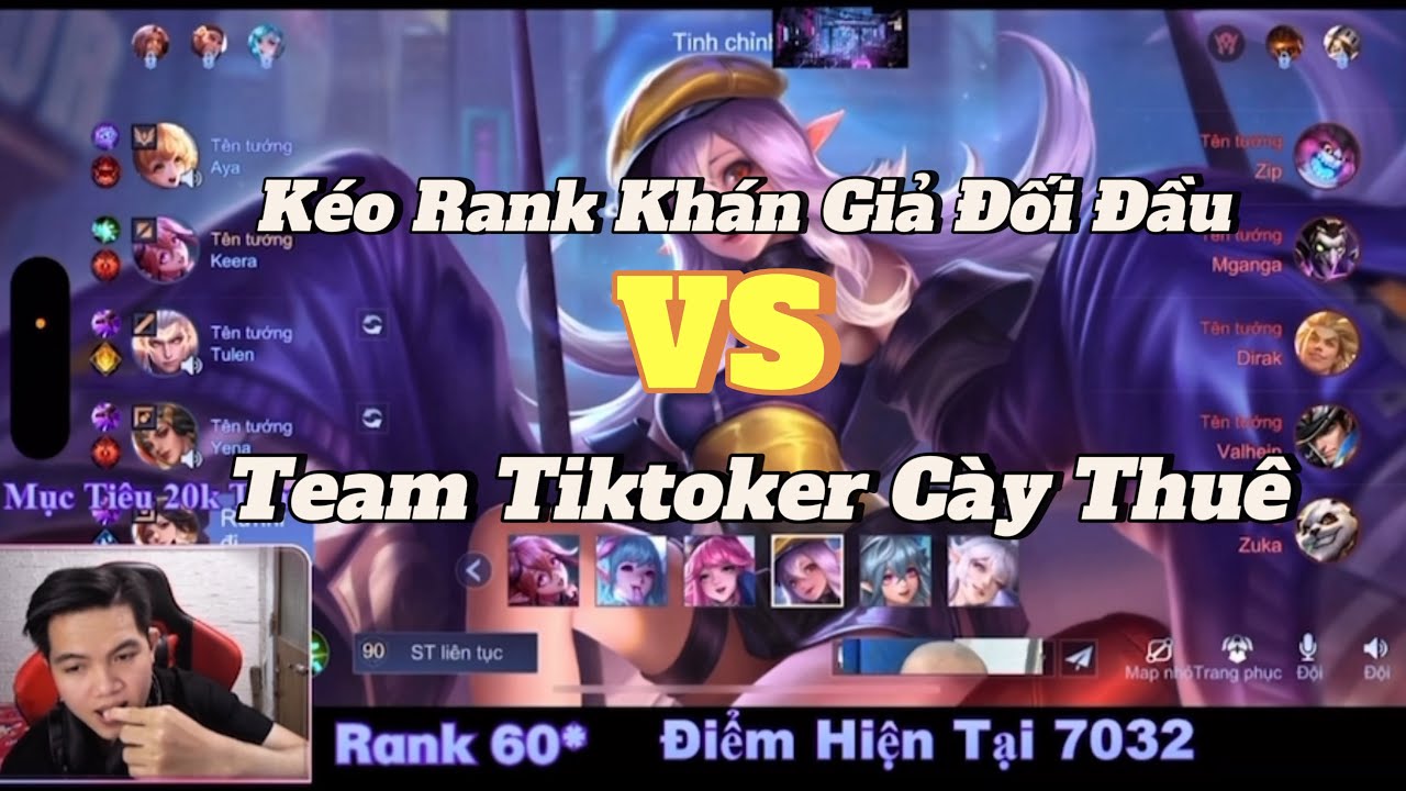 Đang Kéo Rank Khán Giả Thì Bất Ngờ Gặp Team Tiktoker Cày Thuê
