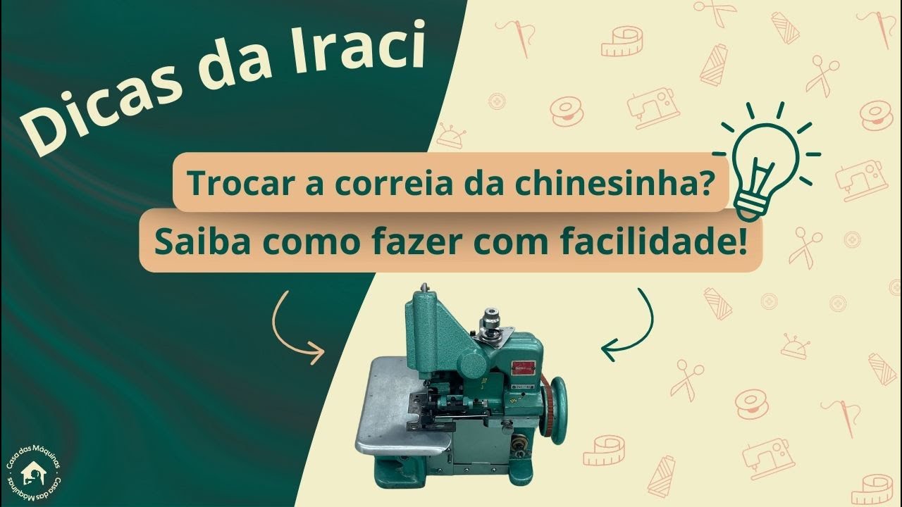 Trocar a correia da chinesinha? Saiba como fazer com facilidade!