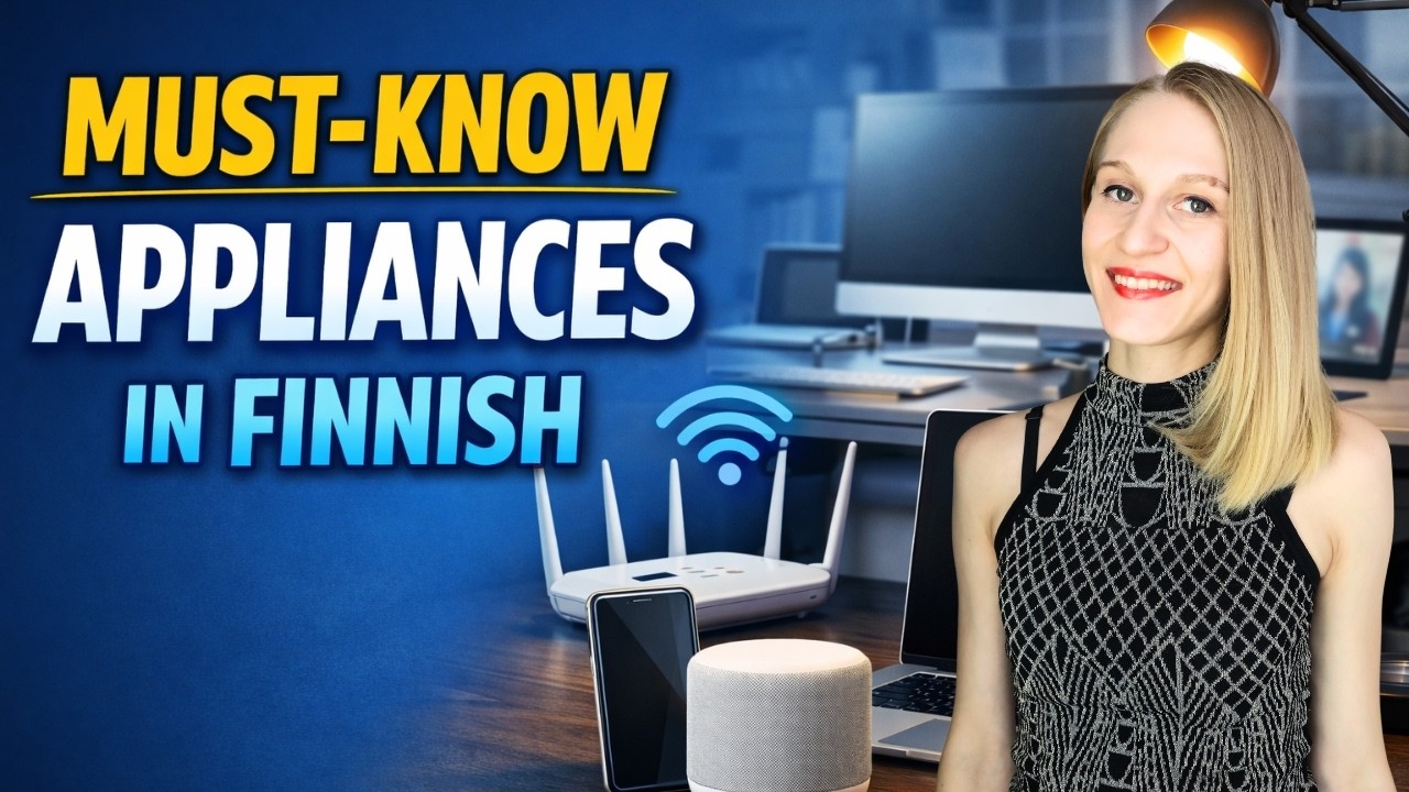 30 Finnish Home Technology Words You Should Know (Appliances & Devices)