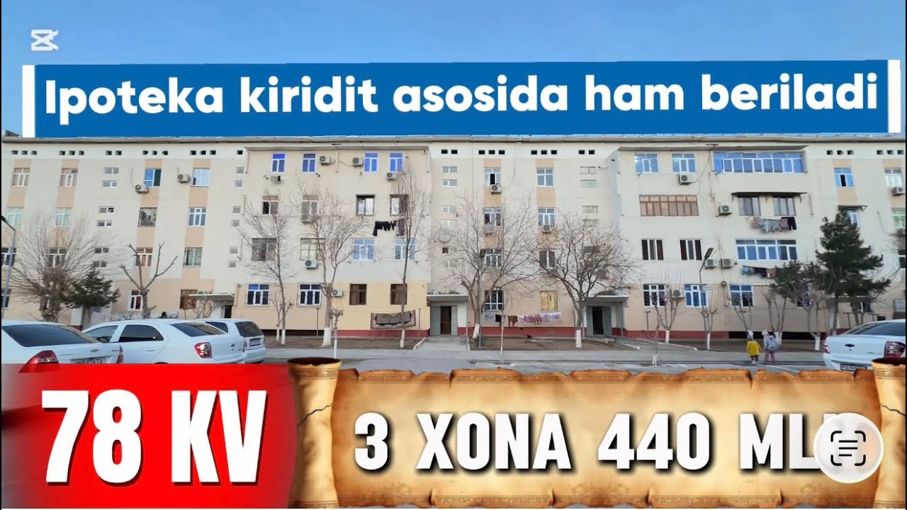 3 Хона 78 Кв метр нархи 440 млн 997165378