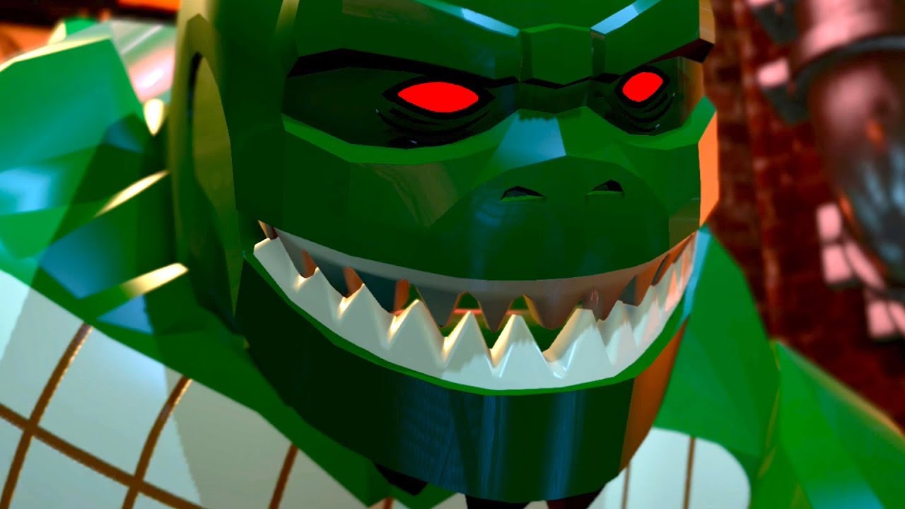 LEGO Batman 3: Beyond Gotham Walkthrough Part 2 - Killer Croc Boss Fight