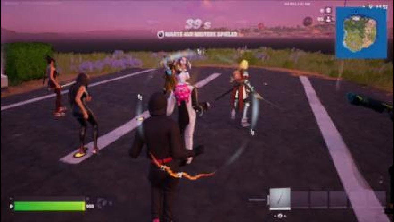 Schwitzen im Finalbattle