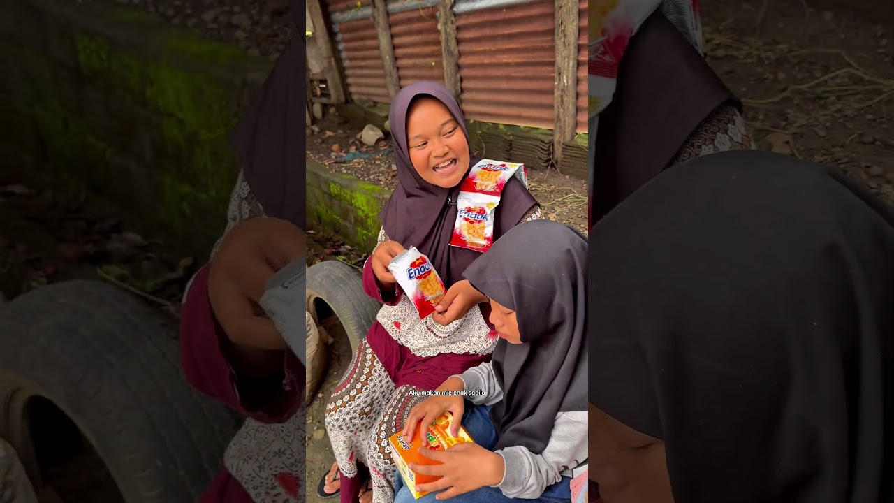 Itu kenapa teman kalian lari satu?