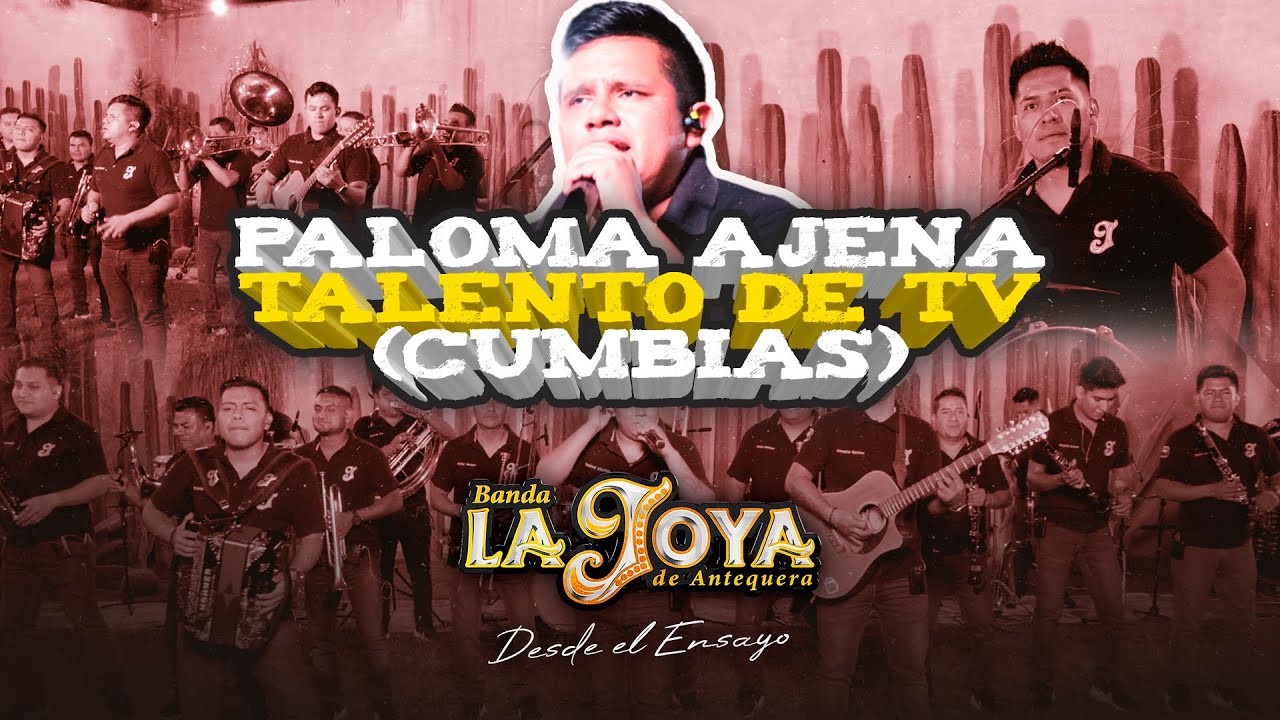 BANDA LA JOYA - PALOMA AJENA / TALENTO DE TV (CUMBIAS DESDE EL ENSAYO)