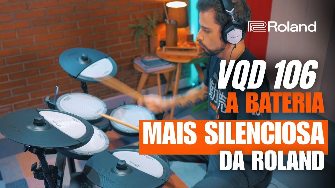 Performance na Roland VQD106 | Som Real, Ruído Mínimo
