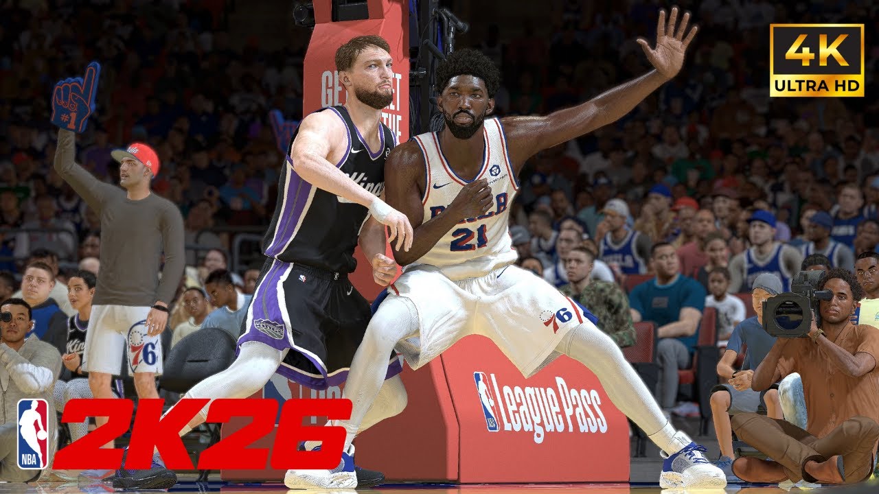 NBA 2K26 | Kings vs 76ers | Domantas Sabonis vs Joel Embiid | 4K Ultra Realistic Full Game Jan 29