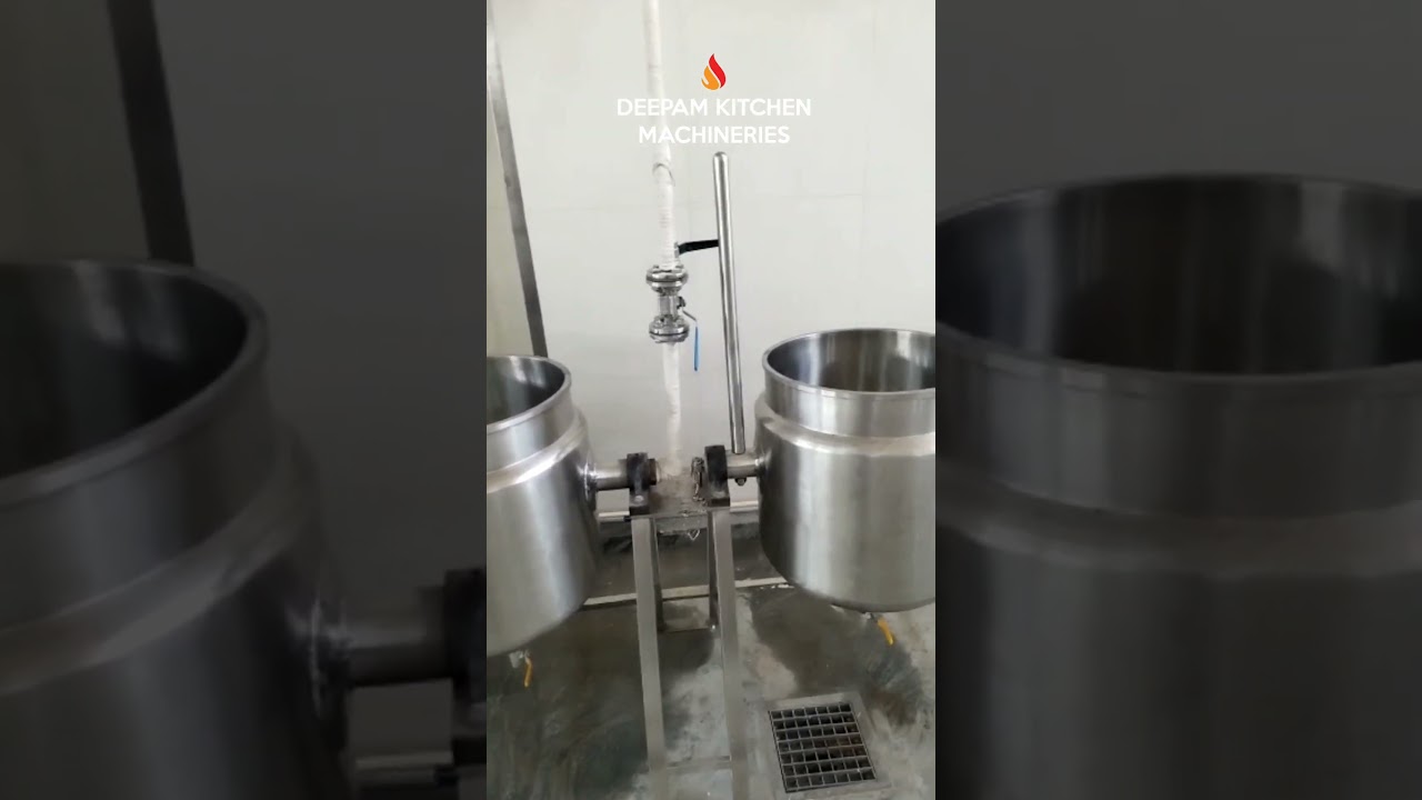 Fiducia Steam Cooking Plant by Deepam Kitchen Machineries