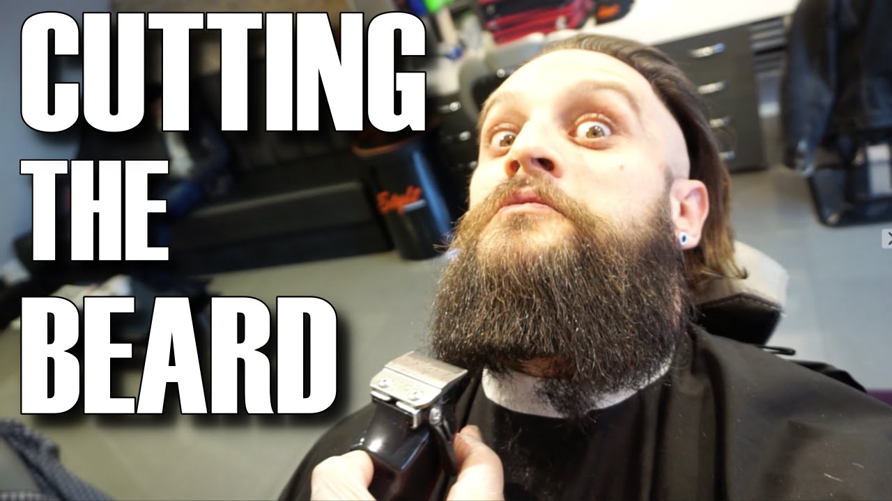 CUTTING THE VIKING BEARD & MAN BUN HAIR | STYLING TOP KNOT | Lex Fitness