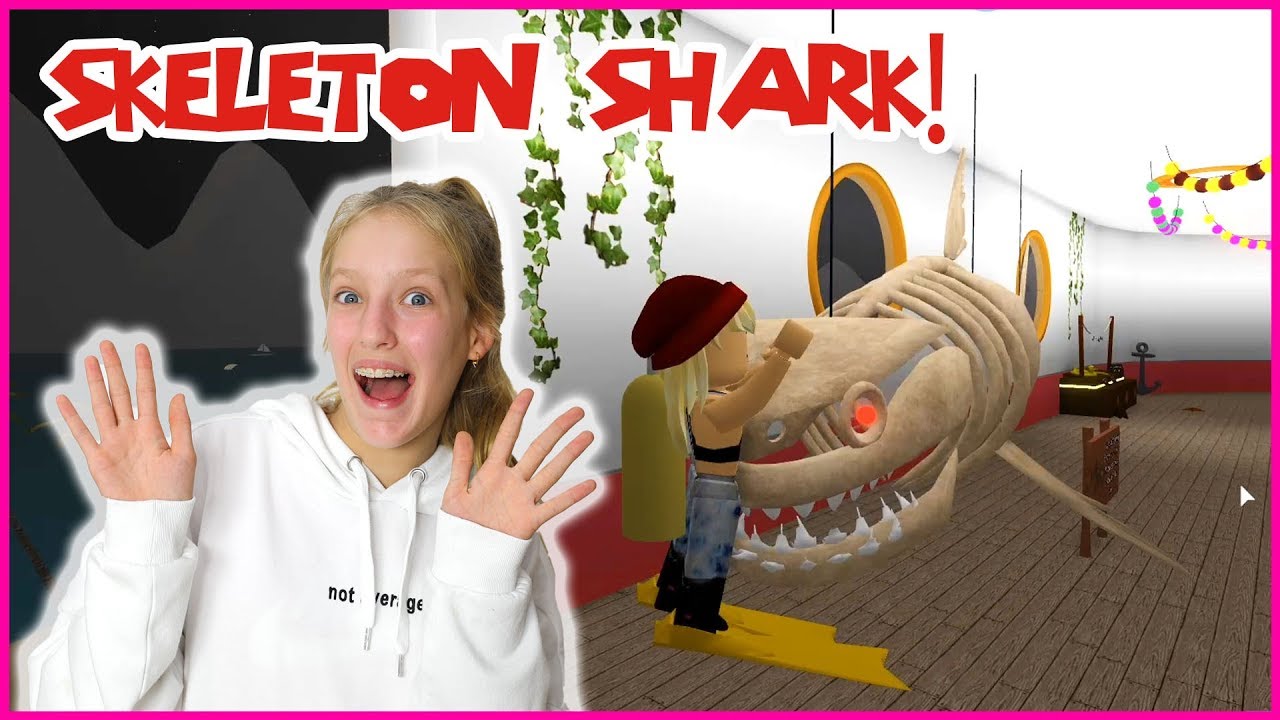 Getting Eaten by the Skeleton Shark!