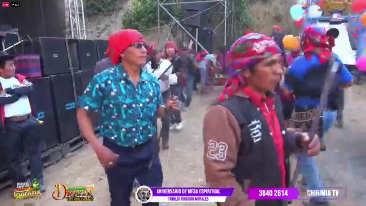 INDIANA Y ORQUESTA DE MARTIN DESDE CHUPOL SECTOR 2, FAMILIA T8NIGUAR SUT