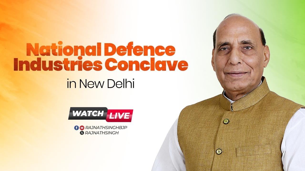 National Defence Industries Conclave in New Delhi.