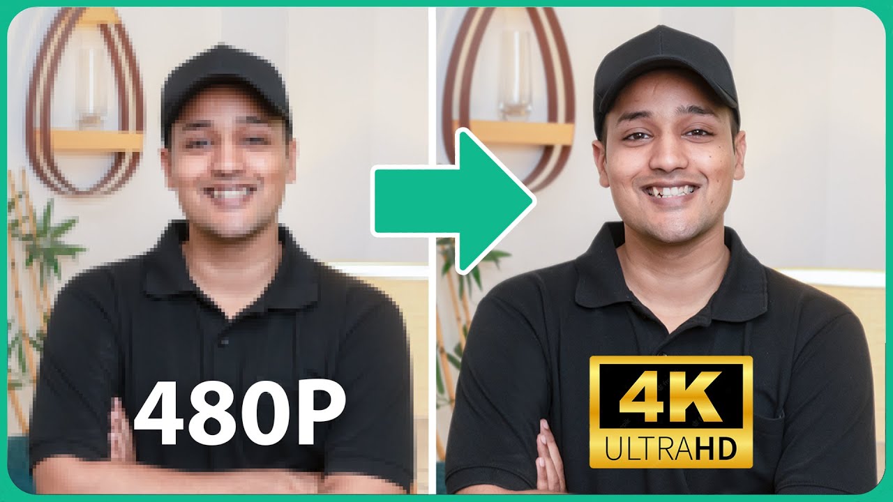 Как улучшить качество видео | Улучшить до 4K