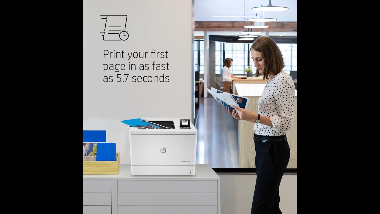 This Office Printer Is Next-Level Secure | HP M751dn