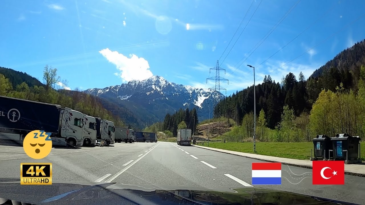 BMW M750e ASMR Autobahn Drive EP–06 | Austria to Slovenia | Scenic Highway Hypnosis | No Talking