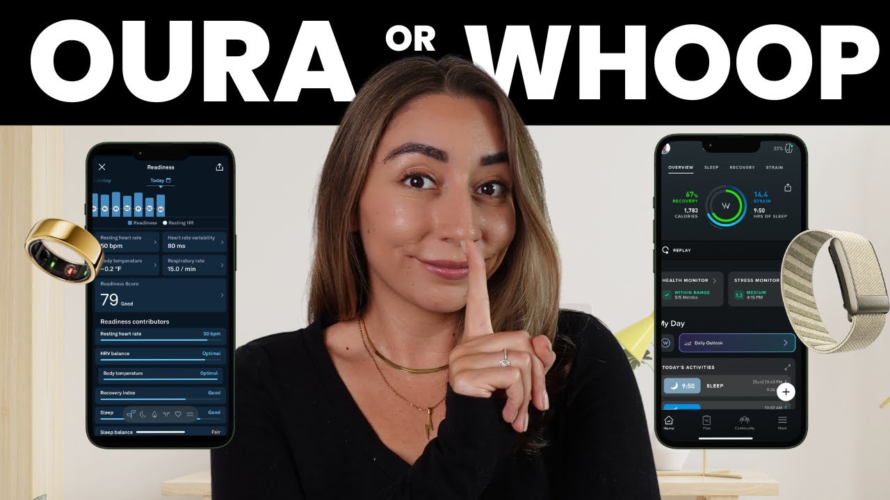 Whoop vs Oura Ring? Which One Should You Buy in 2026?  (Comparing price, sleep, fitness trackers)