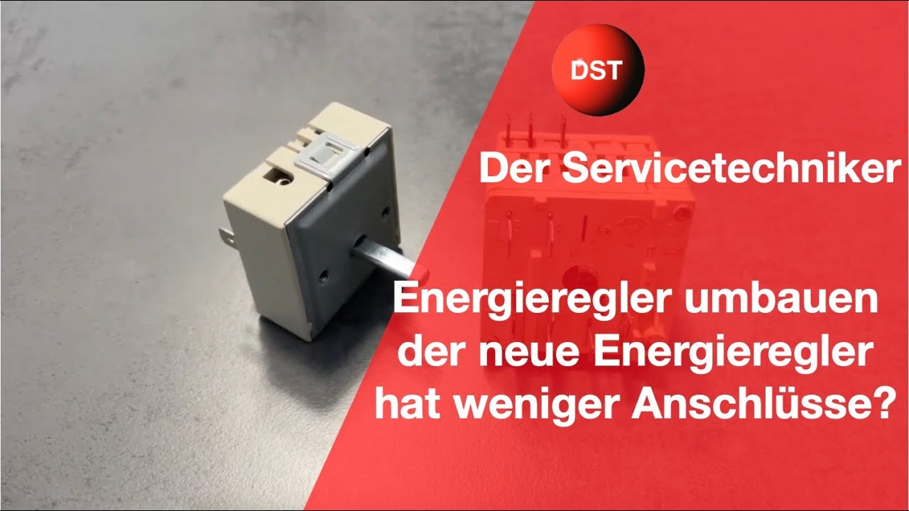Energieregler umbauen der neue Energieregler hat weniger Anschlüsse? Der Servicetechniker