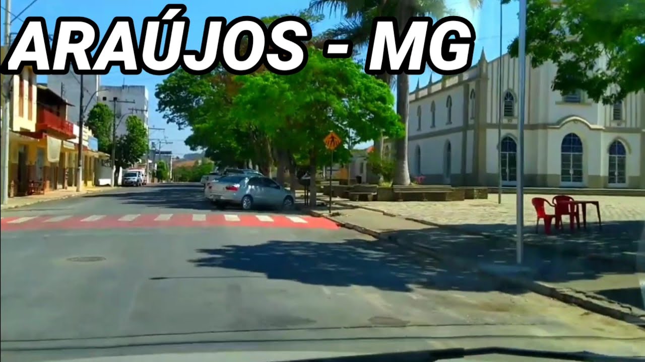 CONHECENDO ARAÚJOS MG UMA CIDADE INCRÍVEL 
