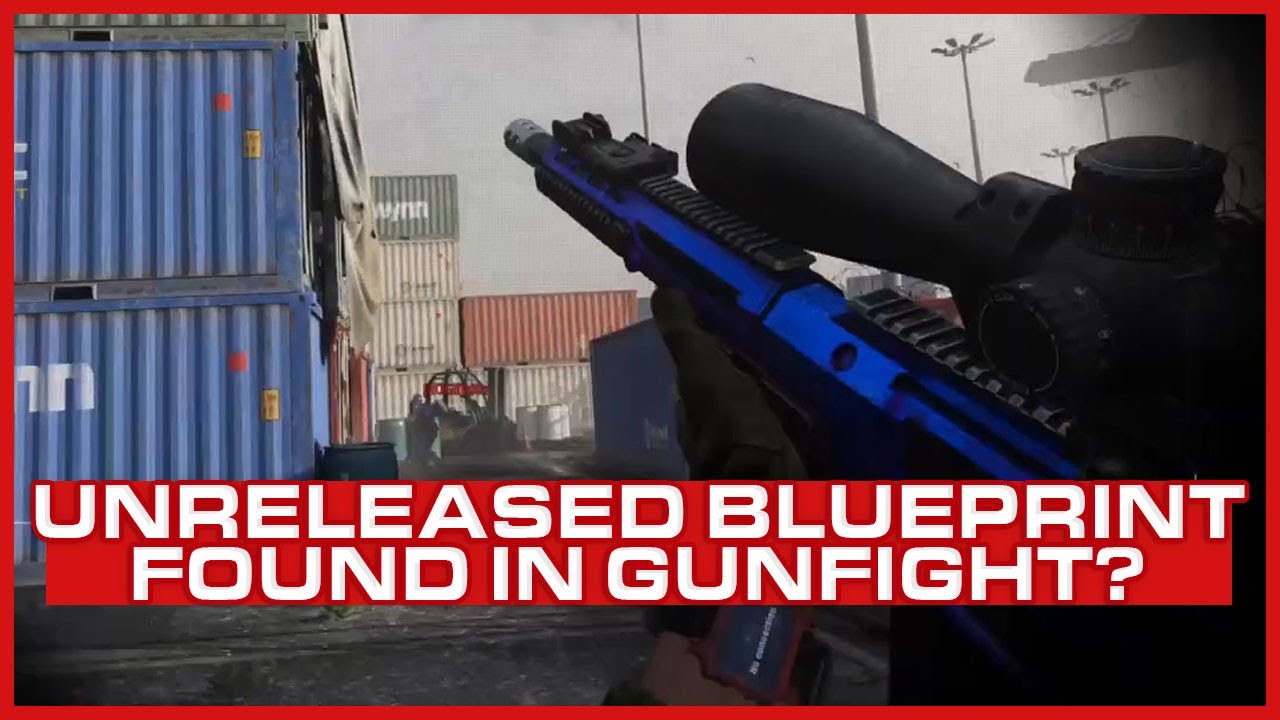Unreleased AX-50 Weapon Blueprint Discovered in Modern Warfare? (AX-50 Lonely Lagoon Blueprint)
