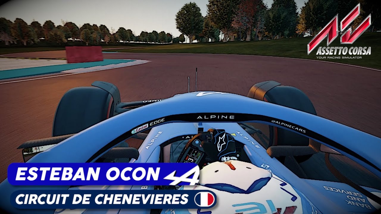 Assetto Corsa | Esteban Ocon | Alpine 2022 | Circuit de Chenevi&egrave;res