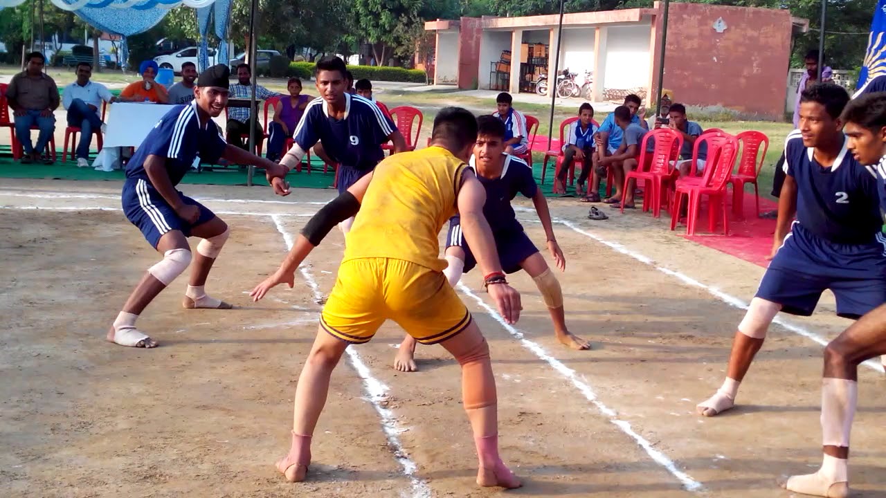 Very interesting kabaddi match k.v 3 Amritsar VS k.v 3 bantalab Jammu