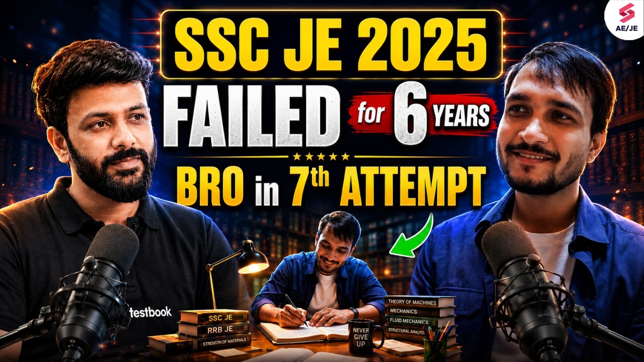 The 1 Mistake that Delayed My SSC JE Selection for 7 Years | SSC JE Topper Interview by Rahul Sir