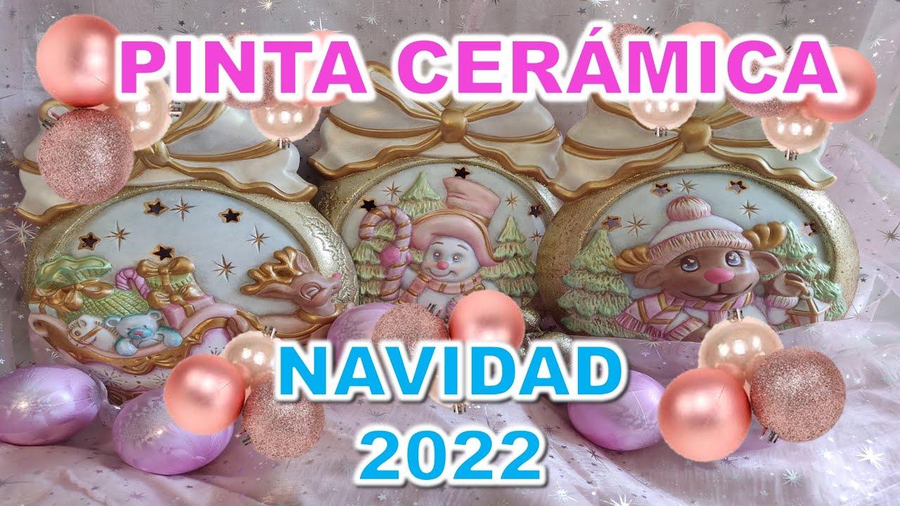 HERMOSA IDEA CERAMICA NAVIDEÑA/TENDENCIA NAVIDAD 2022/Manualidades navideñas para vender