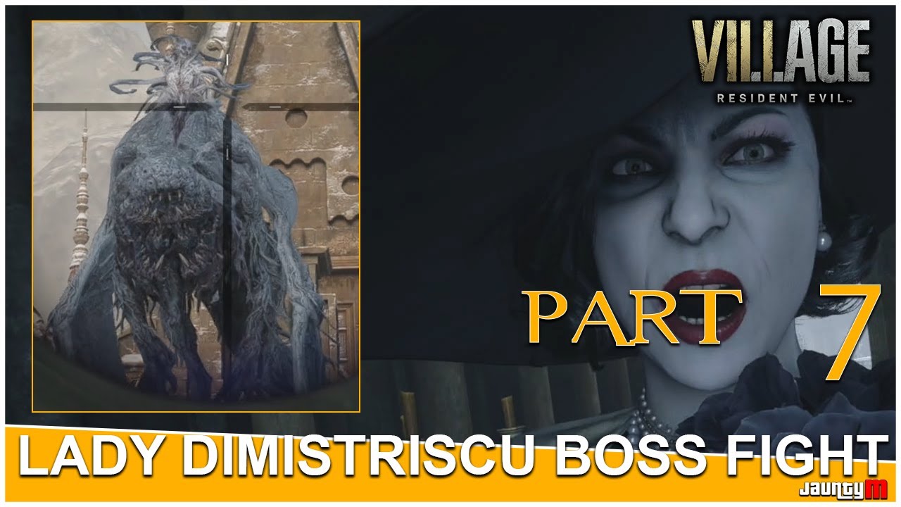 Lady Dimitrescu Final Boss Fight Escape the Castle Dimitrescu - Part 7
