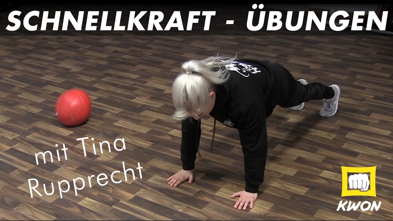 Schnellkraft Übungen mit Tina Rupprecht