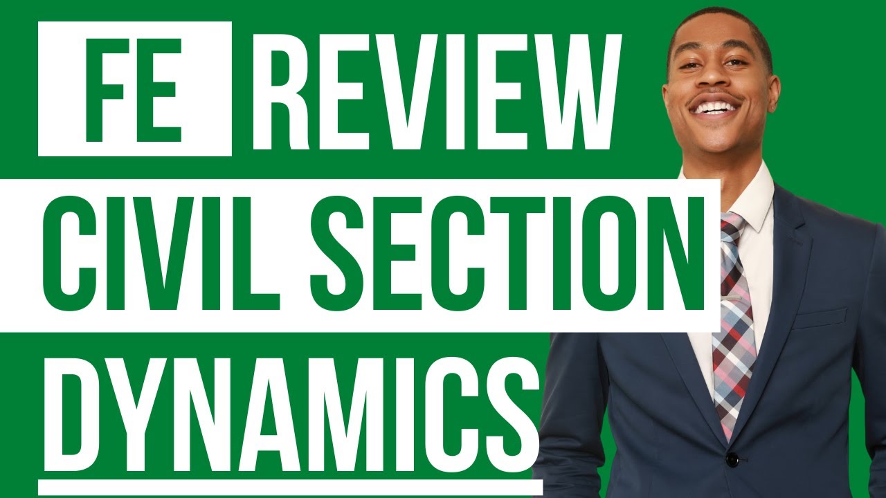 2023 FE Exam Review (Civil)| Dynamics| Mass Moment Of Inertia | (Problem and Solution)