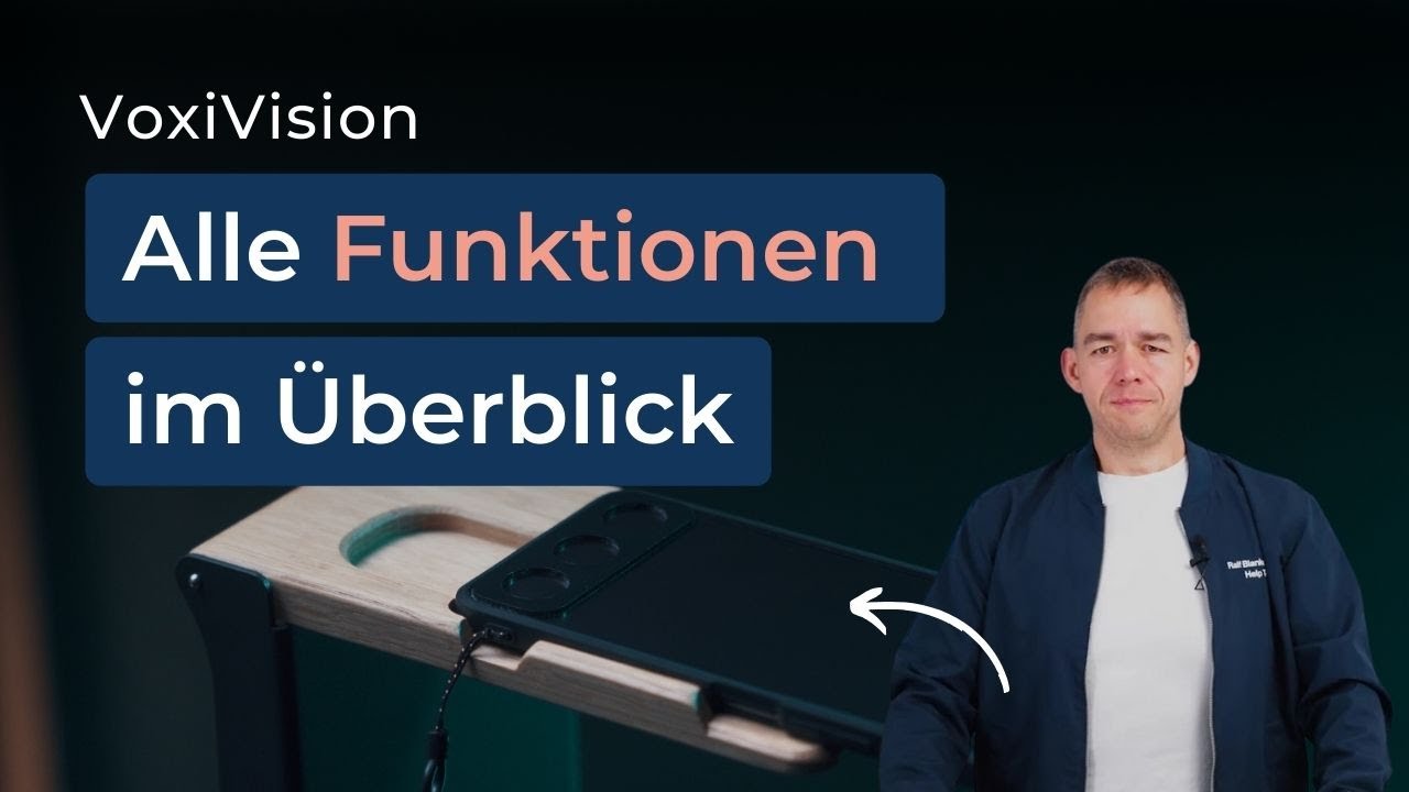 VoxiVision Tutorial #1 – Einführung & Überblick über Funktionen