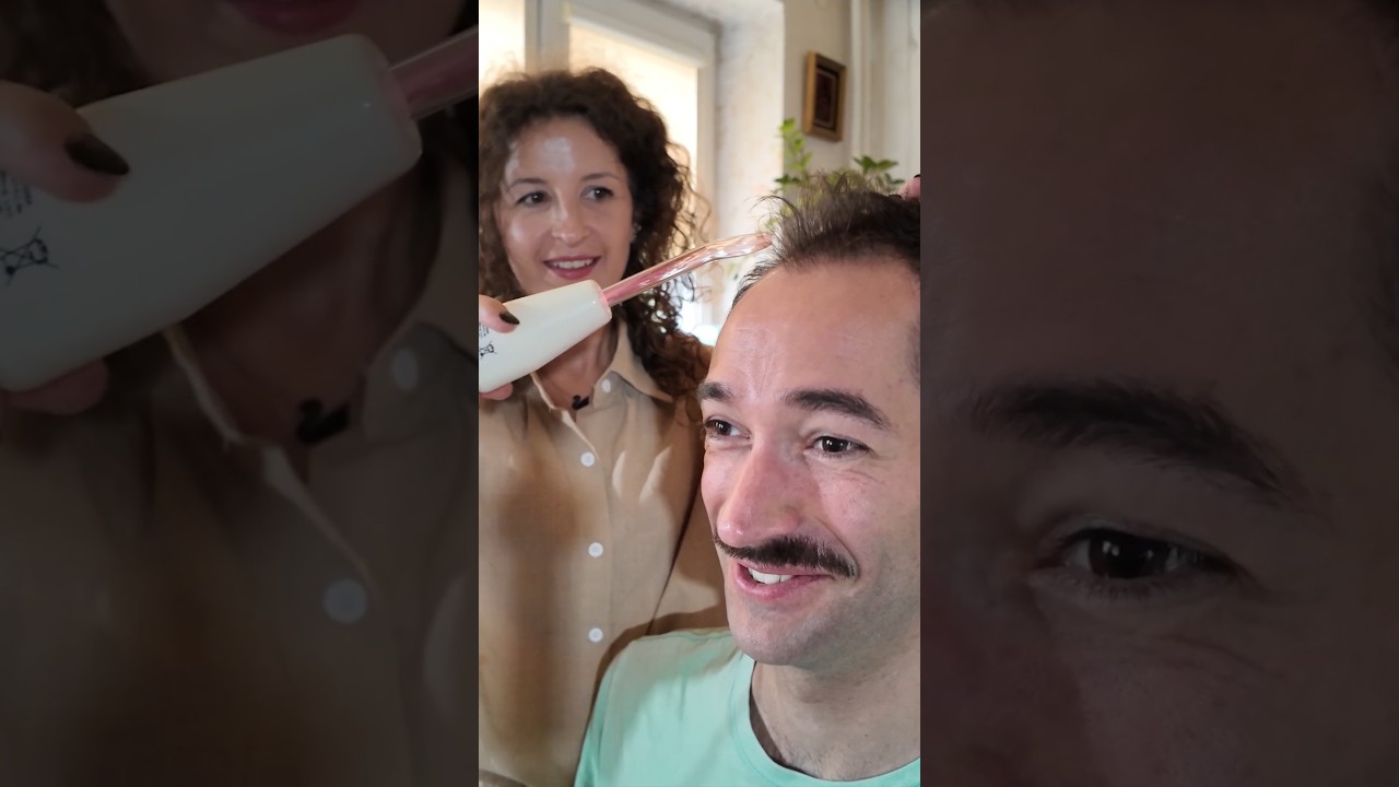 Scalp Detox to help hair growth? 😯📈 #hairloss #barbershop #relaxing #asmr