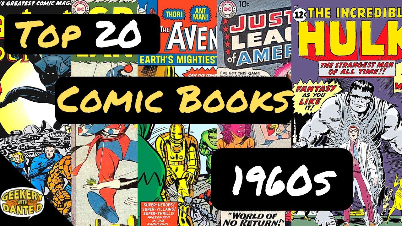 Top 20 Comic Books of the 1960s