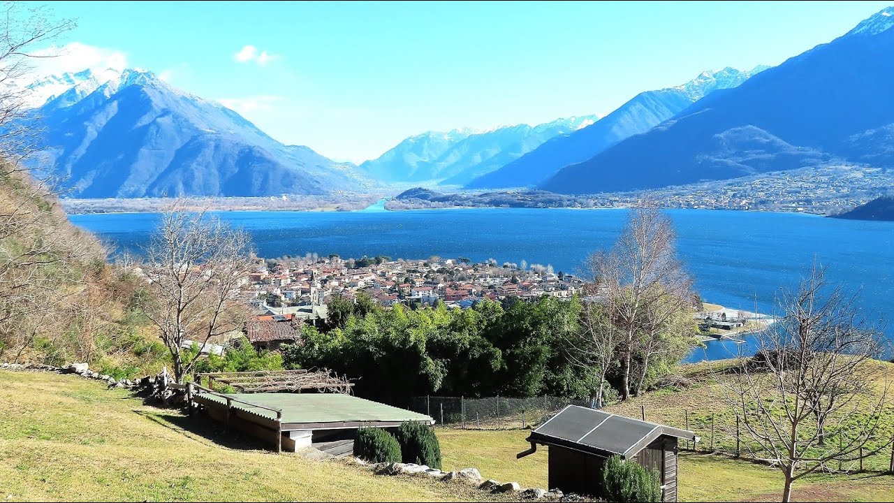 Da Domaso a Gravedona, itinerario circolare con splendide vedute sul lago di Como.